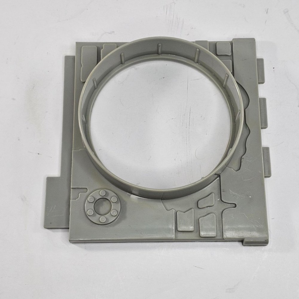 Vintage TMNT 1989 Ninja Turtles Sewer Lair Playset Grey Wall Part Tunnel